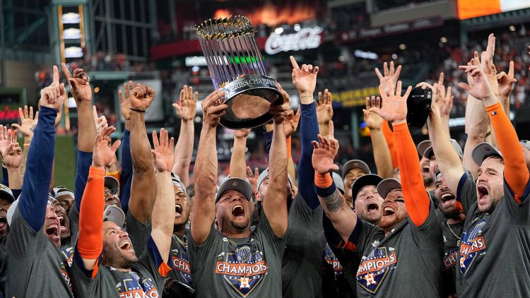 Los Astros, campeones de las World Series