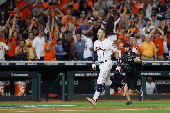 correa al rescate houston astros new york yankees final liga americana segundo partido beisbol mlb 2019