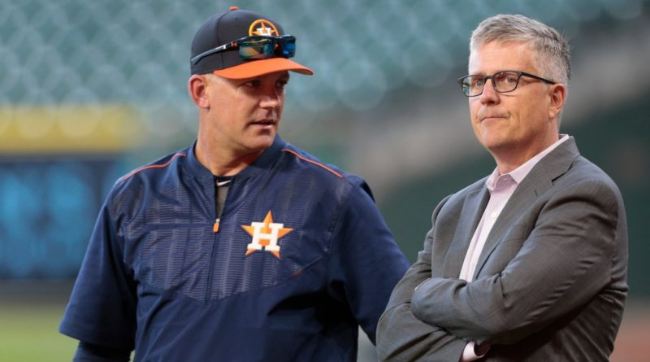 Hinch Luhnow Hacer trampas nunca puede ser rentable beisbol mlb