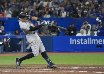 Por fin, Aaron Judge consigue el dichoso HR número 61