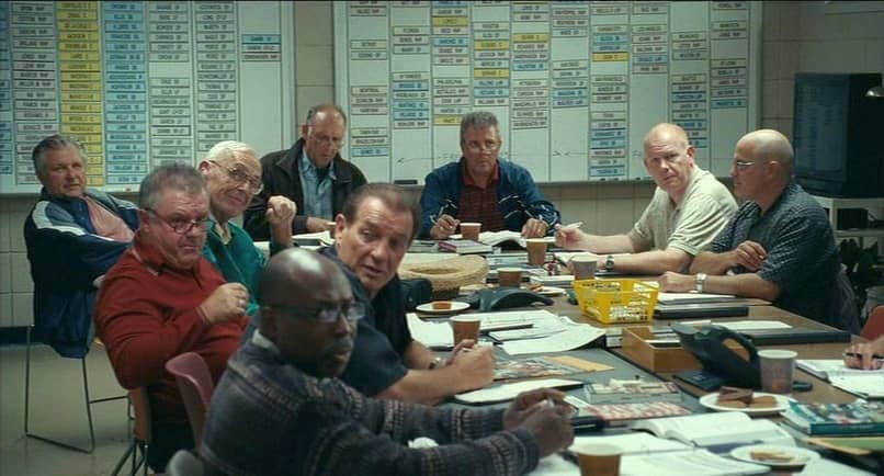 scouting meeting moneyball