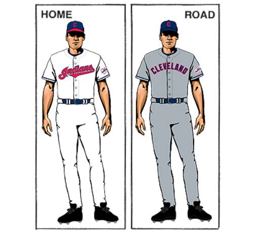 uniforme clevelan indians mlb en español beisbol historia