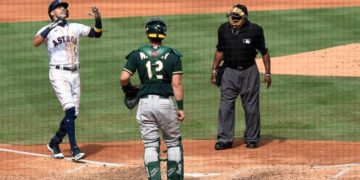 A's Astros: 3-1 y los Astros a las Series de Campeonato mlb en español beisbol