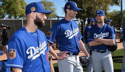 los angeles dodgers pitchers