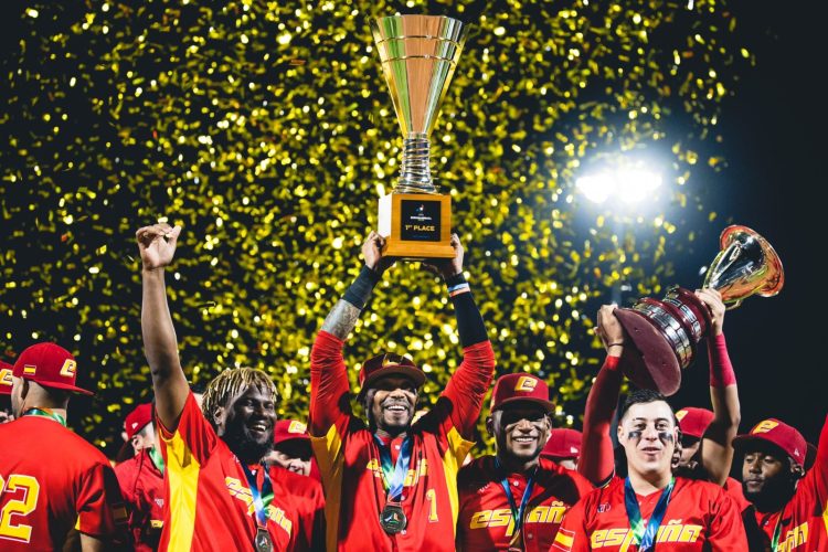 España, campeona de europa de béisbol