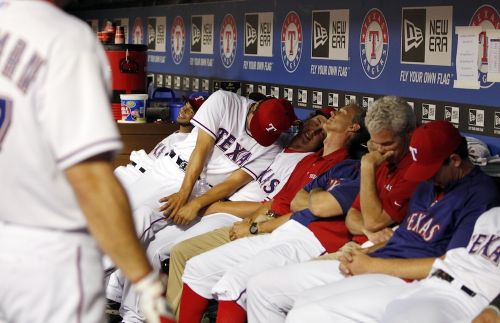 texas rangers sleeping