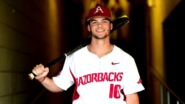 Andrew Benintendi en los Razorbacks universidad