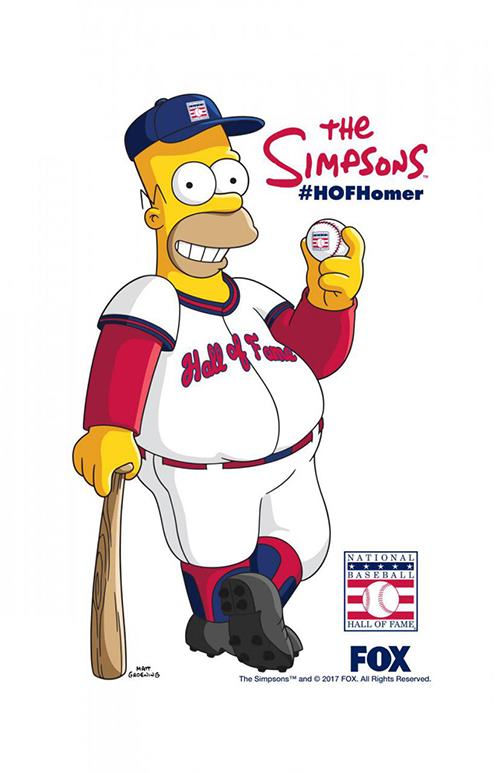 homer simpson hall of famer los simpsons