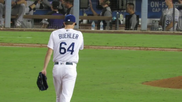 Walker Buehler dodgers rockies mlb 2018