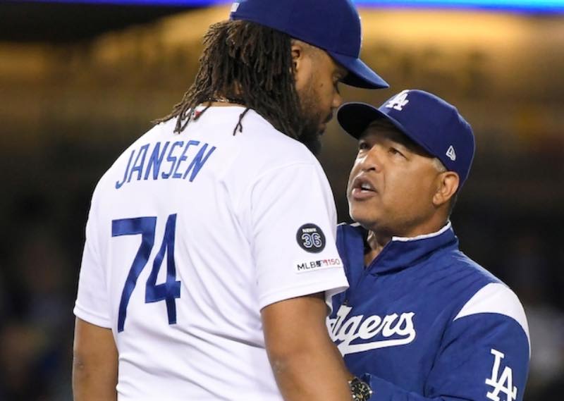kenley jansen los angeles dodgers mes a mes 2019 beisbol mlb