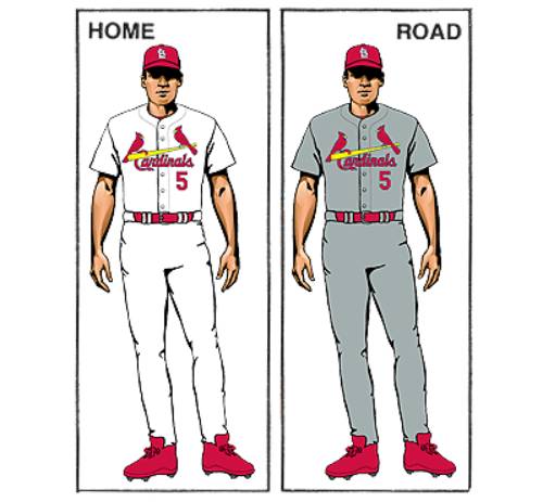 uniforme saint louis cardinals mlb en español beisbol historia