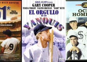 películas y béisbol cine ocho hombres el orgullo de los Yankees 61 mlb en español