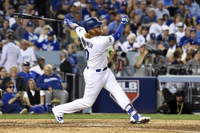 justin turner los angeles dodgers mes a mes 2019 beisbol mlb