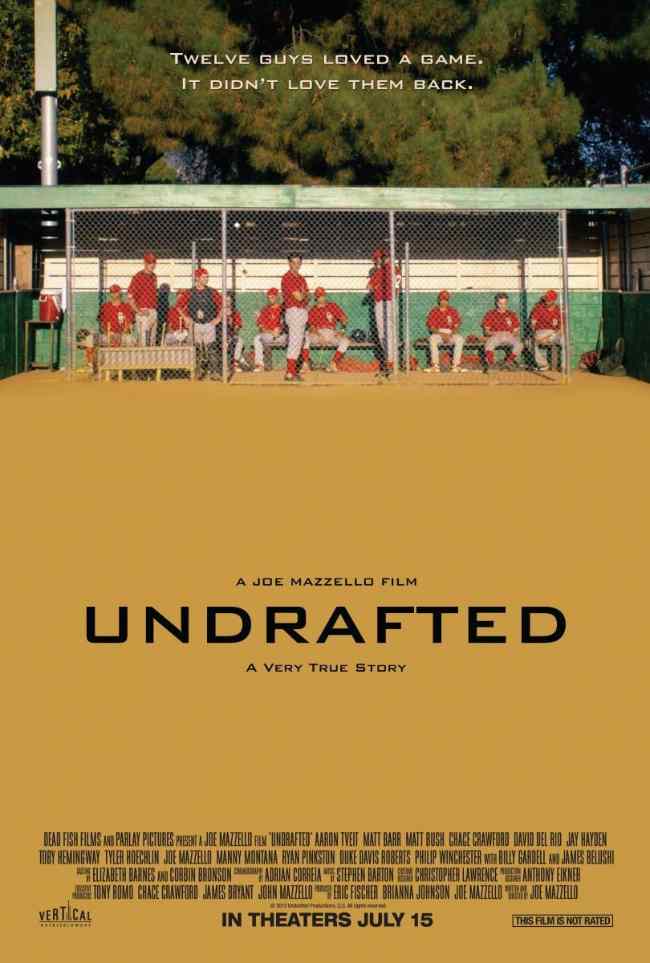 undrafted película béisbol mlb en español