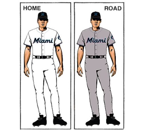 uniforme miami marlins mlb en español beisbol historia